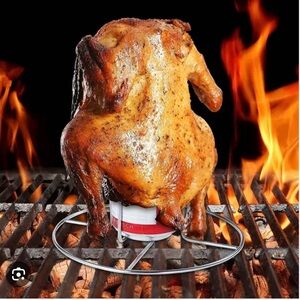 Set of 5 Beer Can Chicken Stands